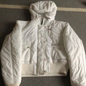 White Puffer Jacket